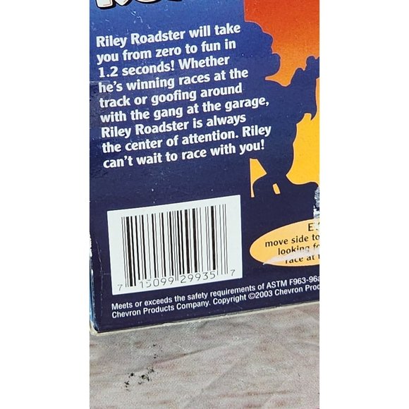 Vintage 2003 Chevron Cars Riley Roadster - Techron Collectible Toy Car - Picture 10 of 15